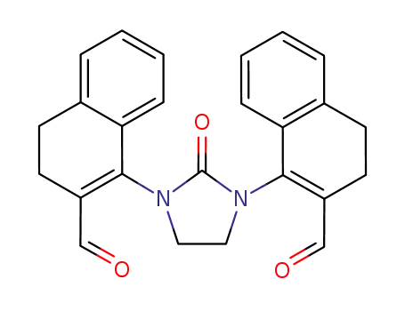 1,3-bis(3',4'-dihydro-2'-formylnaphthyl)-2-imidazolidone