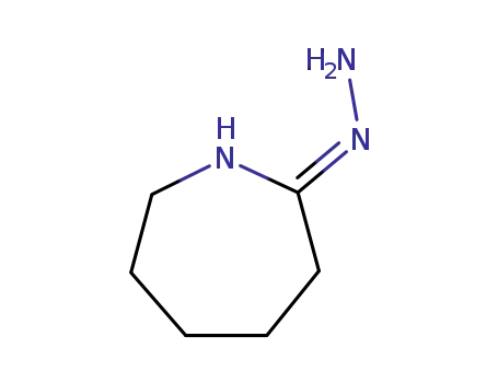 Molecular Structure of 31030-25-8 ((2E)-azepan-2-one hydrazone dihydrate)