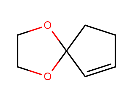 Molecular Structure of 695-56-7 (2-CYCLOPENTEN-1-ONE ETHYLENE KETAL)