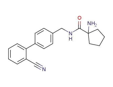 1-aminocyclopentanecarboxylic acid (2'-cyanobiphenyl-4-ylmethyl)amide