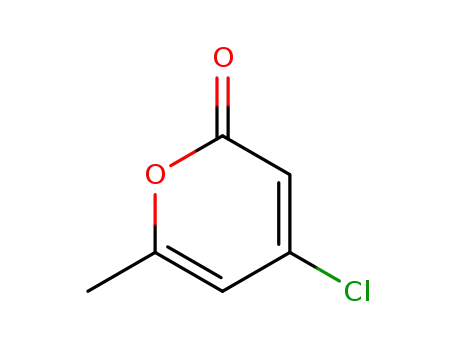Molecular Structure of 17422-72-9 (2H-Pyran-2-one, 4-chloro-6-methyl-)