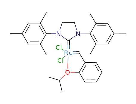 [1,3-Bis(2,4,6-trimethylphenyl)-2-imidazolidinylidene]dichloro(2-isopropoxyphenylmethylene)ruthenium