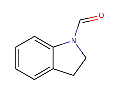 Molecular Structure of 2861-59-8 (1-FORMYLINDOLINE)