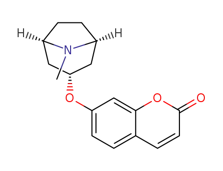 exo-7-(8-methyl-8-aza-bicyclo[3.2.1]oct-3-yloxy)-chromen-2-one