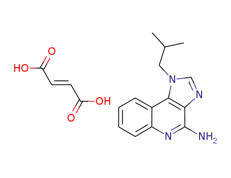 4-amino-1-isobutyl-1H-imidazo-[4,5-c]-quinoline fumarate