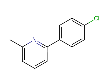 Pyridine, 2-(4-chlorophenyl)-6-methyl-