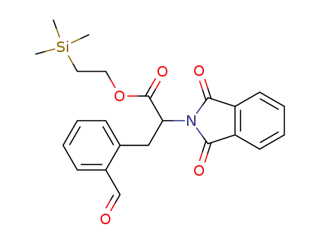 2-(1,3-dioxo-1,3-dihydro-isoindol-2-yl)-3-(2-formyl-phenyl)-propionic acid, 2-trimethylsilanyl-ethyl ester