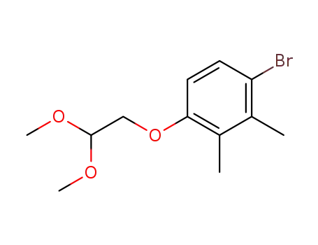 1-bromo-4-(2,2-dimethoxyethoxy)-2,3-dimethylbenzene