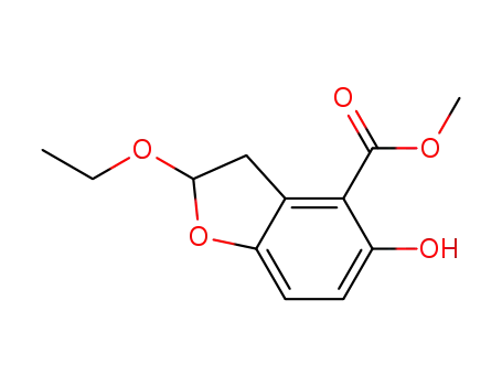 methyl 2-ethoxy-5-hydroxy-2,3-dihydrobenzofuran-4-carboxylate