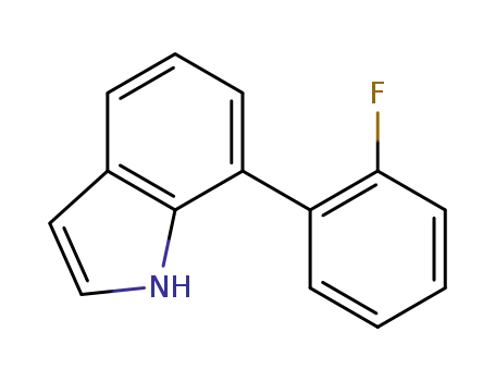 1H-Indole, 7-(2-fluorophenyl)-