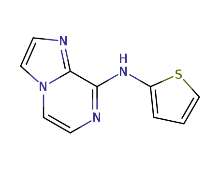 Thiophen-2-yl-imidazo[1,2-a]pyrazin-8-ylamine