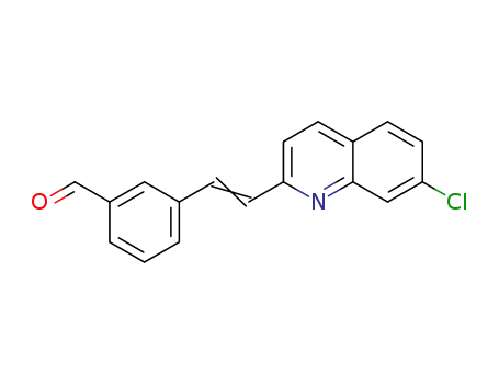 3-[2-(7-chloro-2-quinolinyl)ethenyl]benzaldehyde
