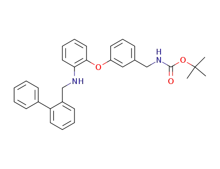 tert-butyl [3-[2-(4-biphenylmethylamino)phenoxy]benzyl] carbamate