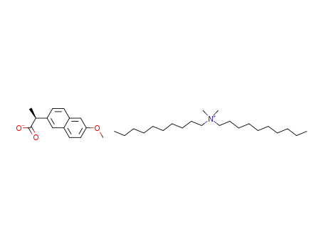 didecyldimethylammonium (S)-6-methoxy-α-methyl-2-naphthaleneacetate