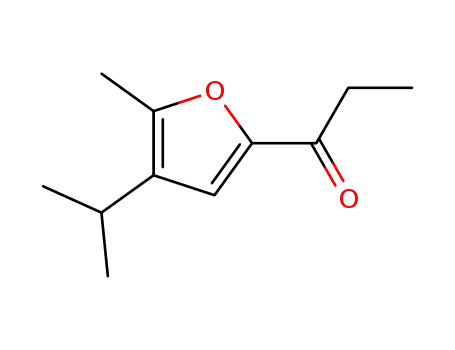 1-(4-isopropyl-5-methyl-2-furyl)propan-1-one