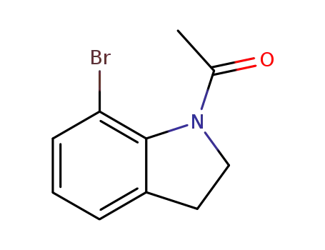 1-acetyl-2,3-dihydro-7-bromoindole