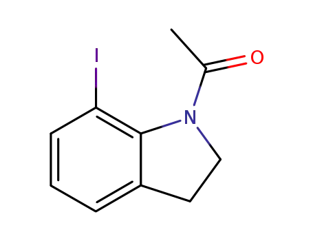 1H-Indole, 1-acetyl-2,3-dihydro-7-iodo-