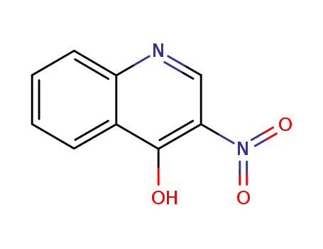 Molecular Structure of 50332-66-6 (3-NITRO-4-QUINOLINOL)