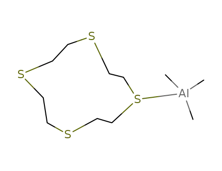 trimethylaluminum-thiacrown ether {12}aneS4