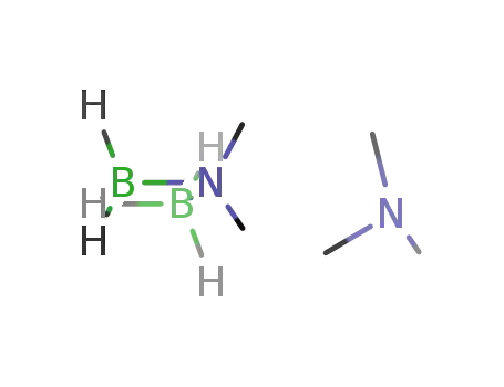 μ-(CH3)2N-B2H5*N(CH3)3