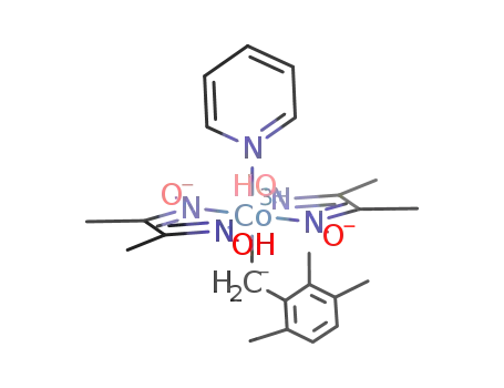 (2,5,6-trimethylbenzyl)bis(dimethylglyoximato)pyridinecobalt(III)