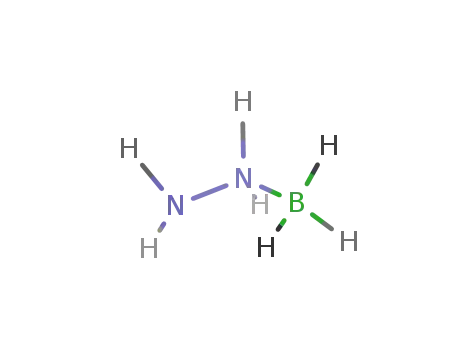 Molecular Structure of 14931-40-9 (Boron, (hydrazine-kN1)trihydro-, (T-4)-)