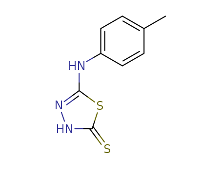 5-p-Tolylamino-[1,3,4]thiadiazole-2-thiol