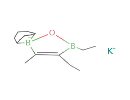 potassium 2,2-(1,5-cyclooctandiyl)-4,5-diethyl-2,5-dihydro-3-methyl-1,2,5-oxadiboratolate
