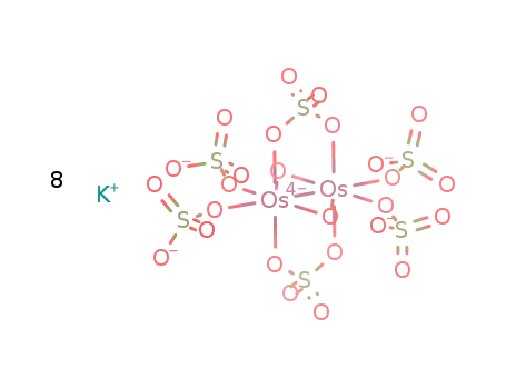 K8[Os2(μ-SO4)2(μ-O)2(SO4)4]