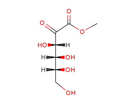 Molecular Structure of 21063-40-1 (methyl 2-oxogluconate)