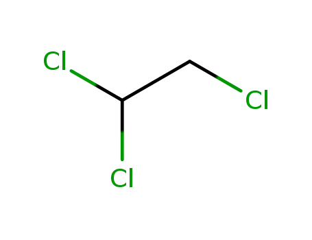 Molecular Structure of 79-00-5 (1,1,2-Trich loroethane)