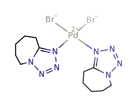 cis-Pd(pentamethylenetetrazole)2Br2