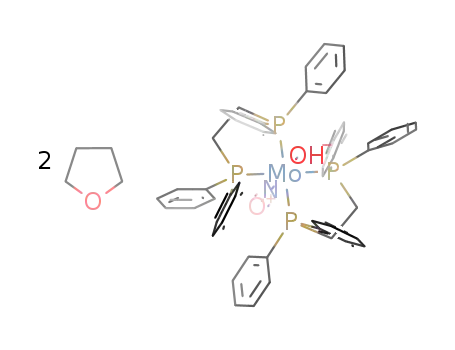 trans-bis[1,2-bis(diphenylphosphino)ethane]hydroxo(nitrosyl)molybdenum-tetrahydrofuran (1/2)