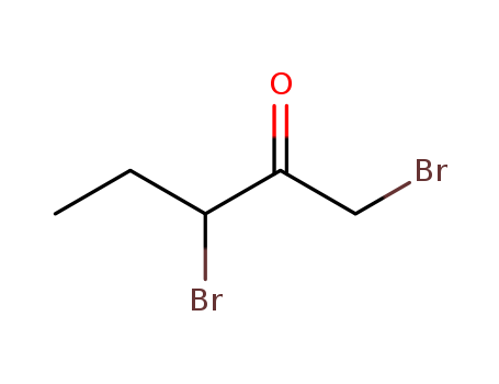 2-Pentanone, 1,3-dibromo-