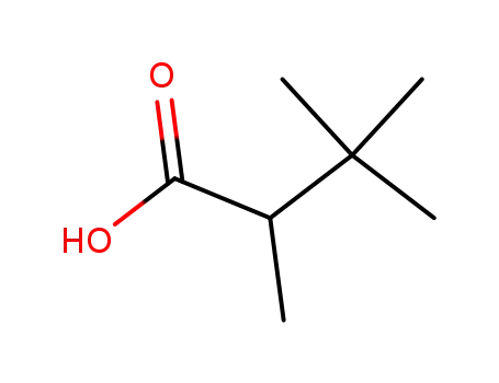 Molecular Structure of 19910-29-3 (2,3,3-TRIMETHYLBUTANOIC ACID)
