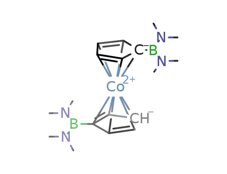 Co(C5H4B(N(CH3)2)2)2