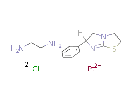 Pt(2+)*NH2CH2CH2NH2*C11H12N2S*2Cl(1-)=[Pt(NH2CH2CH2NH2)(C11H12N2S)Cl]Cl