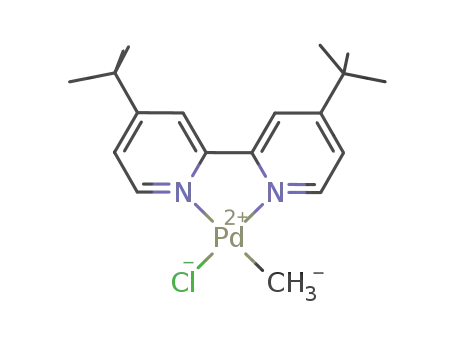 chloro(4,4'-di-tert-butyl-2,2'-bipyridine)methylpalladium(II)