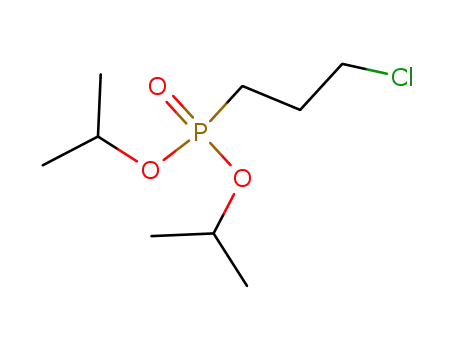 Molecular Structure of 63602-20-0 (Phosphonic acid, (3-chloropropyl)-, bis(1-methylethyl) ester)
