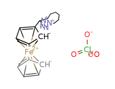 3(4)-(ferrocenylmethylene)-1,5-pentamethylenetetrazolium perchlorate