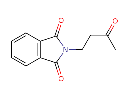 Molecular Structure of 3783-77-5 (2-(3-oxobutyl)isoindoline-1,3-dione)