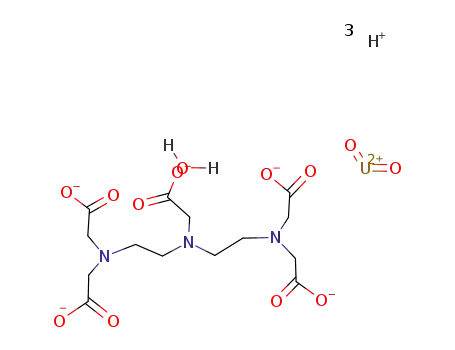 UO2(diethylenetriaminepentaacetate) * H2O