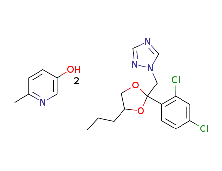 propiconazole - 5-hydroxy-2-methylpyridine co-crystal