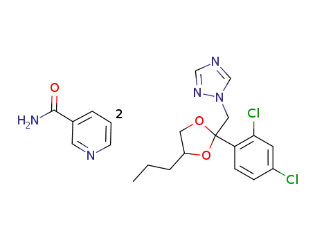 propiconazole - nicotinamide co-crystal