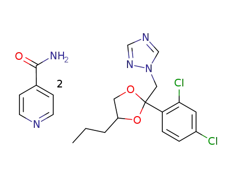 propiconazole-isonicotinamide co-crystal