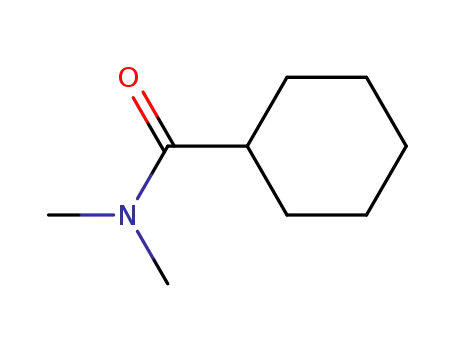 Molecular Structure of 17566-51-7 (Cyclohexanecarboxamide, N,N-dimethyl-)