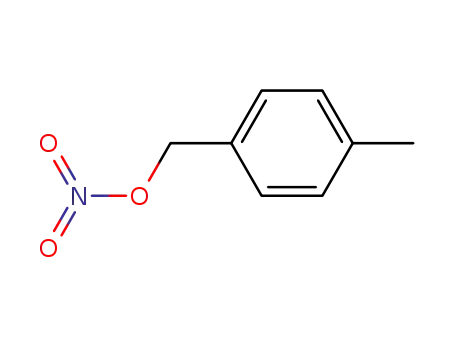 Molecular Structure of 13527-05-4 (Benzenemethanol, 4-methyl-, nitrate)