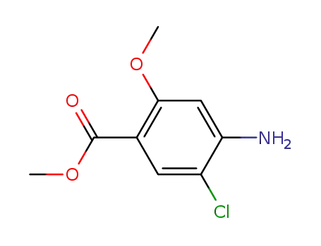 Molecular Structure of 20896-27-9 (4-AMINO-5-CHLORO-2-ETHOXYBENZOIC ACID)