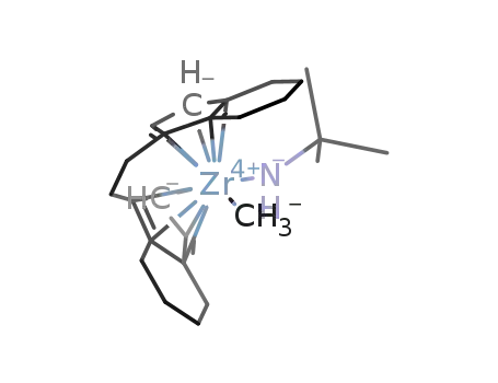 (η5, η5-C2H4(C5H2C4H8)2)Zr(CH3)(NHC(CH3)3)