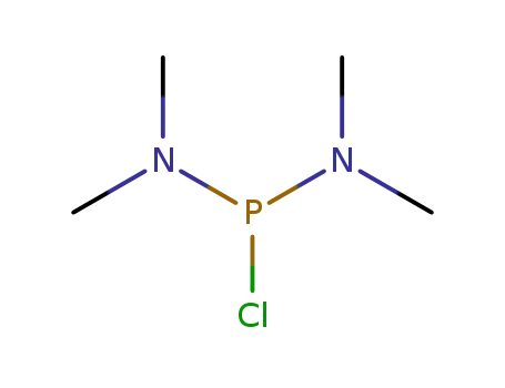 Molecular Structure of 3348-44-5 (Bis(dimethylamino)chlorophosphine)